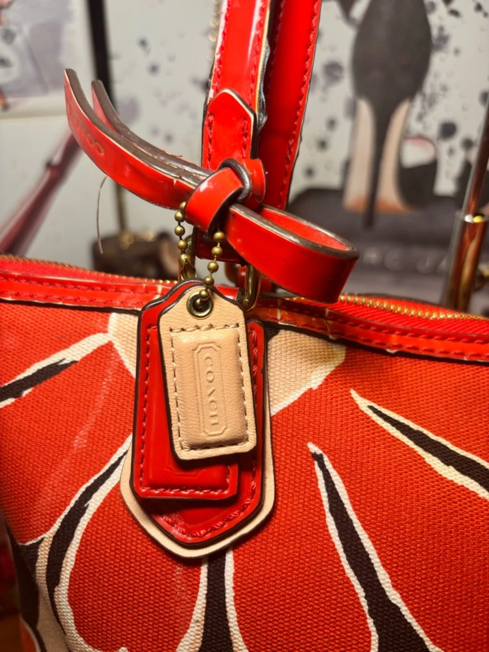 Coach beautiful floral